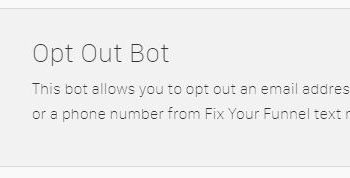 automatically unsubscribe contact emails in Infusionsoft