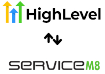 servicem8 and highlevel integration