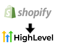 shopify to highlevel