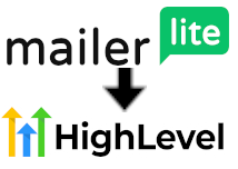 mailerlite to highlevel
