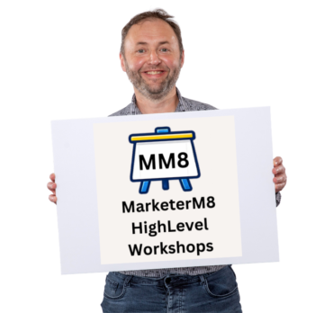 highlevel training workshops with MarketerM8 Julian Mills