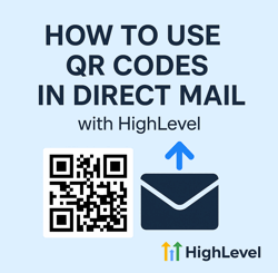 Learn how to create interactive, trackable direct mail campaigns using QR codes and HighLevel. Boost offline conversions with automated follow-up.