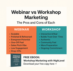webinar versus workshop marketing