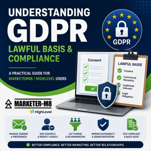 GDPR Complaince HighLevel MarketerM8 UK