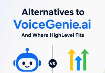 voicegenie.ai compared with HighLevel voice ai