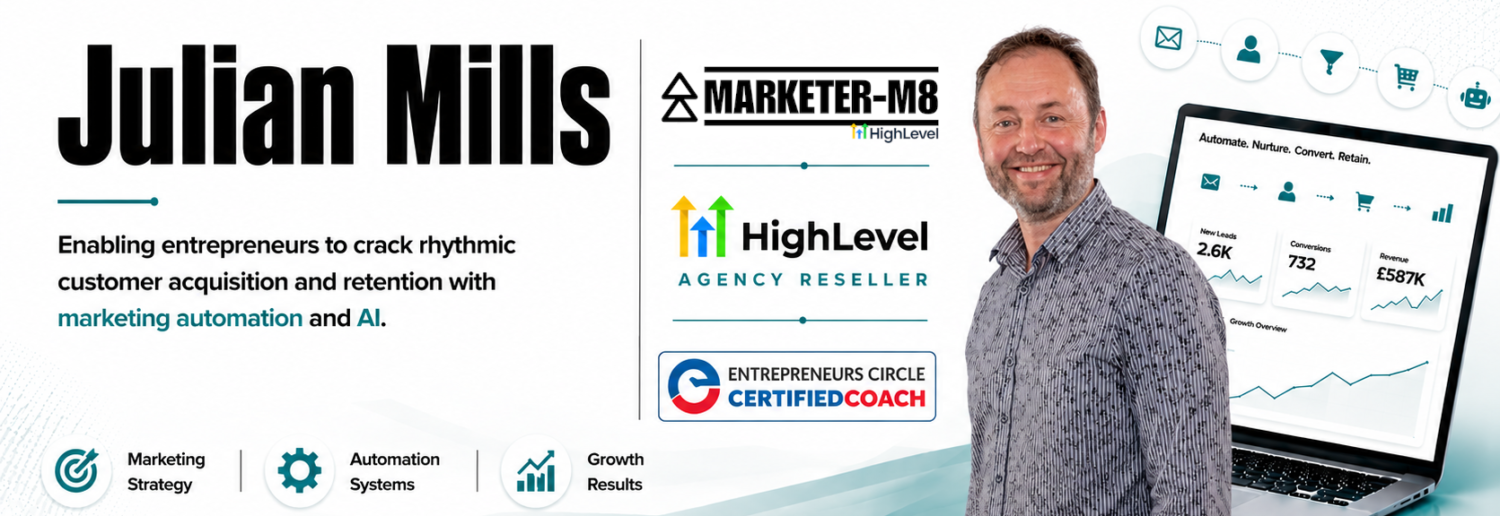 Highlevel UK Consultant & GoHighLevel Agency – Julian Mills